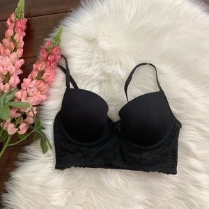 Xhilaration ▪️Lace Bra 34C. Black